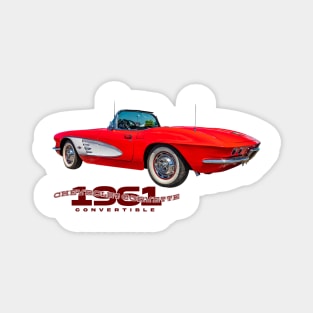 1961 Chevrolet Corvette Convertible Magnet