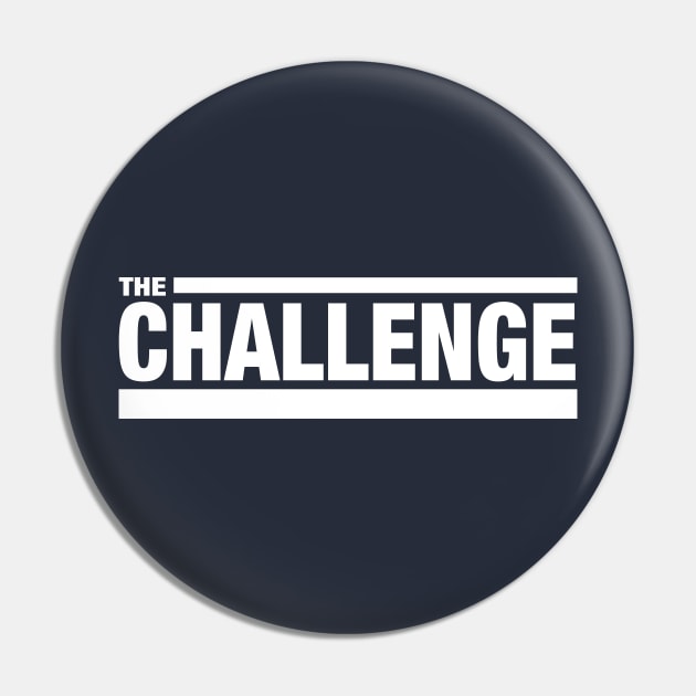 The Challenge Logo Pin by winstongambro