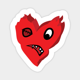 Evil heart Magnet