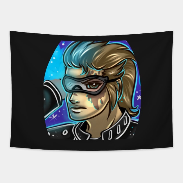 Blind Ignis Tapestry by Sapphirus