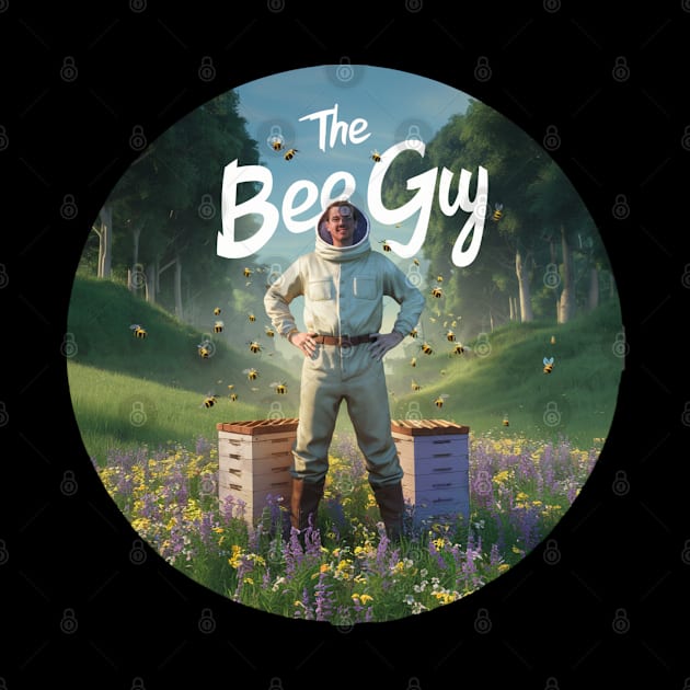 Funny Beekeeper Art For Men Dad Bee Hive Honey Beekeeping by woormle