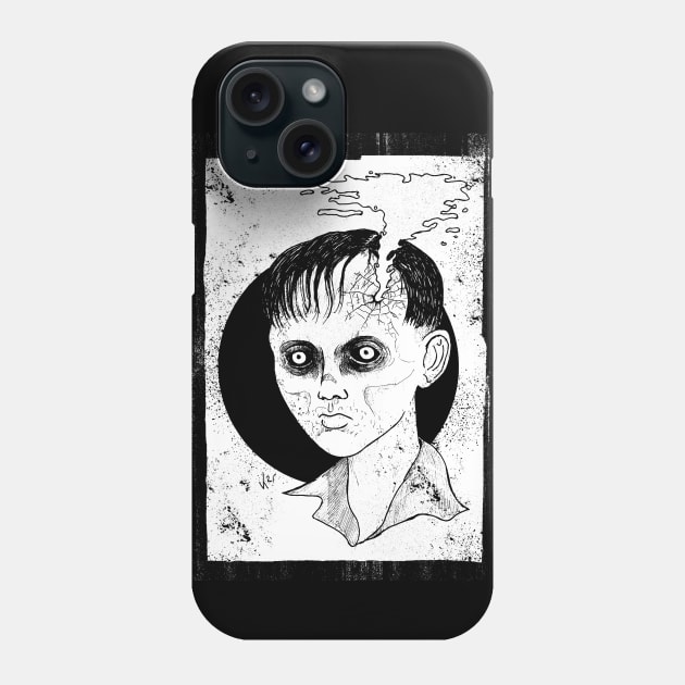 The Devil's Backbone Santi (white print) Phone Case by Bloody Savage