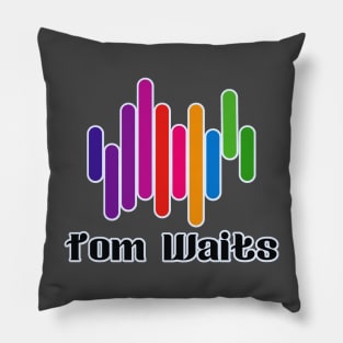 Tom Waits Music Design Pillow
