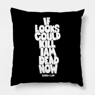 Down by Law Tribute - Roberto Benigni Quote - Jim Jarmusch Cult Movie Pillow