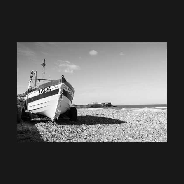 Traditional fishing boat on Cromer beach, Norfolk by yackers1