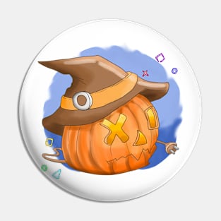 Pumpkin Gamer Pin