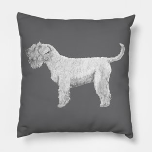 Soft coated wheaten terrier Pillow