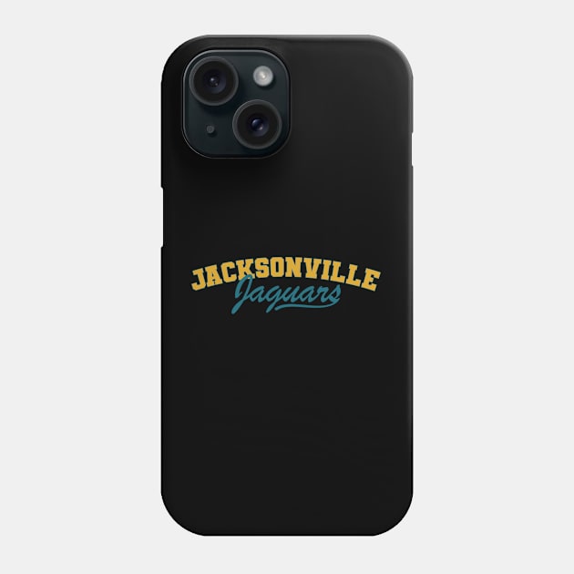 Jacksonville Jaguars Phone Case by Nagorniak