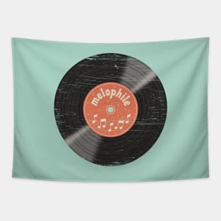 Melophile (Music Lover) Vinyl Record Tapestry