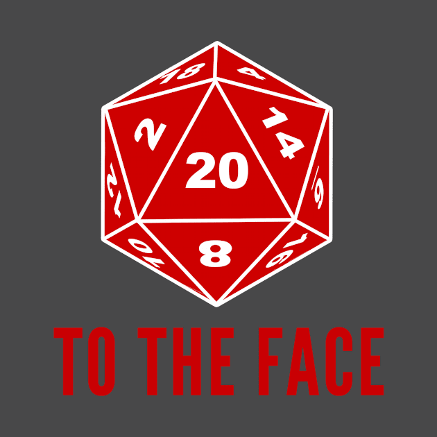 D20 to the Face by YokuIsland2