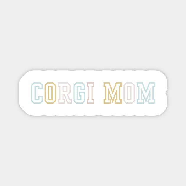 Corgi Mom Magnet by yourstruly