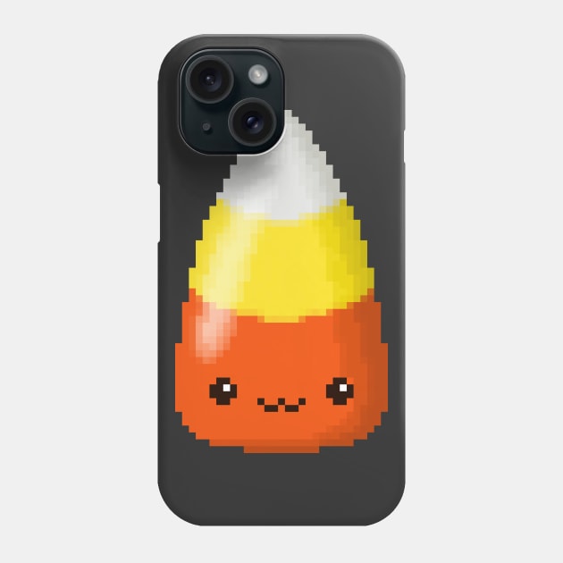 Pixel Candy Corn Phone Case by Eiskafe