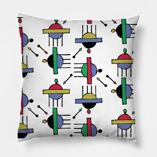 Space Dial Pattern Pillow