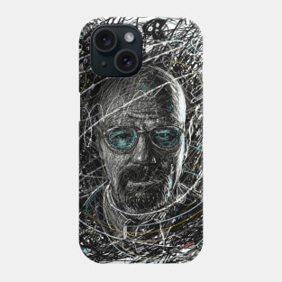 bad man portrait Phone Case