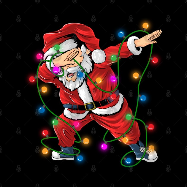 Dabbing Santa Claus Christmas Fun Ho Dubbing by Upswipe.de