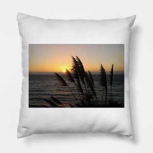 Central Coast Sunset Pillow