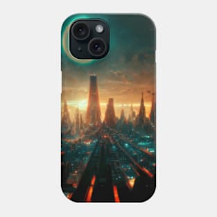 Future Neon CIty Phone Case