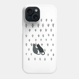 December cat lover Phone Case