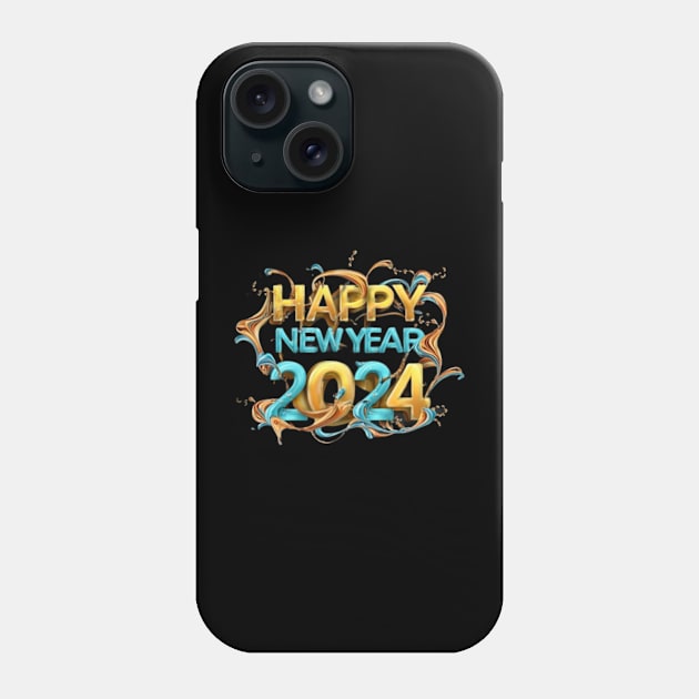 Happy new year Phone Case by TshirtMA