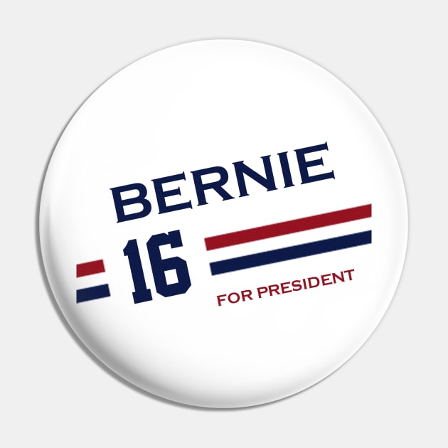 Bernie Sanders For President Pin by ESDesign