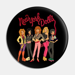 YORK DOLL Pin