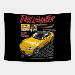 Yellow s2000 Tapestry