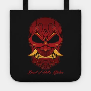 The Devil of Hell's Kitchen Kabuki Mask Tote