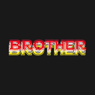 Cool neon retro brother T-Shirt