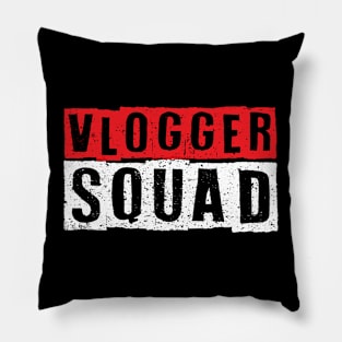 Vlogger Squad Pillow