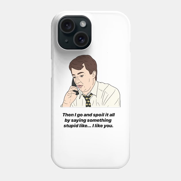 MARK CORRIGAN | THEN I GO AND SPOIL IT ALL Phone Case by tommytyrer