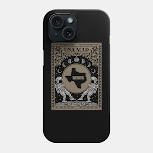 Texas moves to the Moon Phone Case