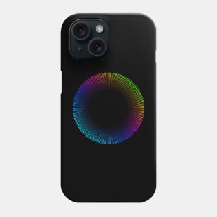 Circled Optical Illusion - #6 Phone Case