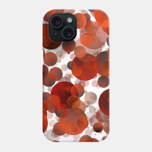 Red Bubbles Phone Case