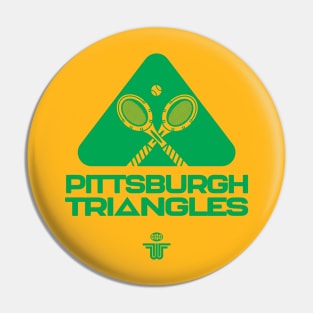 Pittsburgh Triangles Tennis Team Pin