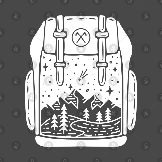 Travel / Hiking Backpack by Vectographers