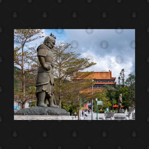 Po Lin Monastery, Lantau Island, Hong Kong by Upbeat Traveler