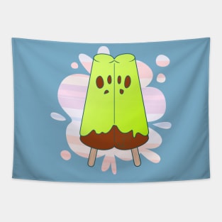 Pastel Goth ghost Ice Cream two Tapestry