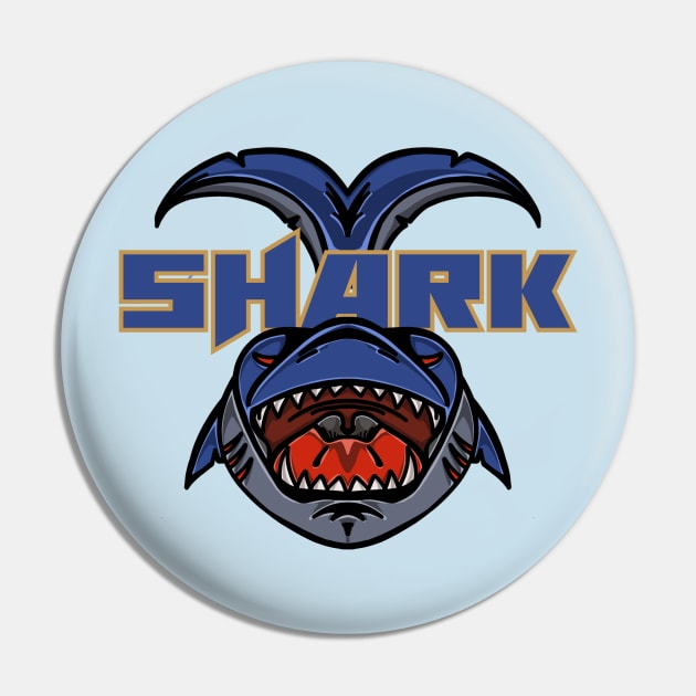 Dangerous Shark Pin by RiyanRizqi