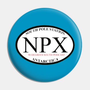 South Pole Station Call Sign Pin