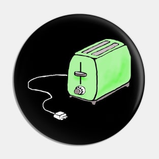 A nice lime green toaster Pin