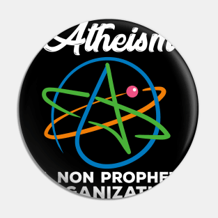 Atheism, Funny Religious Pin