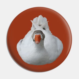 Sitting Duck Fun Farm Animal Cut Out Pin