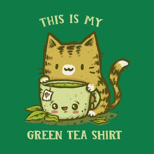 My Green Tea Shirt by kg07_shirts