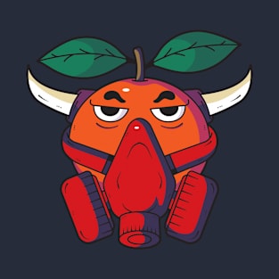 orange with mask T-Shirt