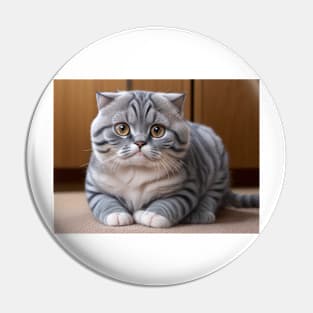 Scottish Fold cat Pin