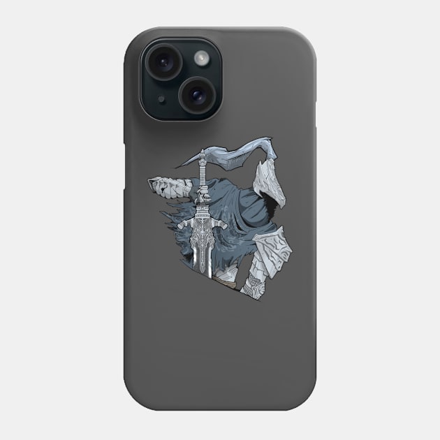 Knight Artorias The Abysswalker Phone Case by Nirosmir