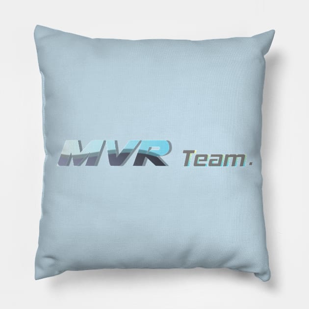 Hemi font MVR Team Pillow by AlbertoTakeda