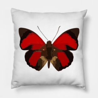 Claudina Butterfly Digital Painting Pillow