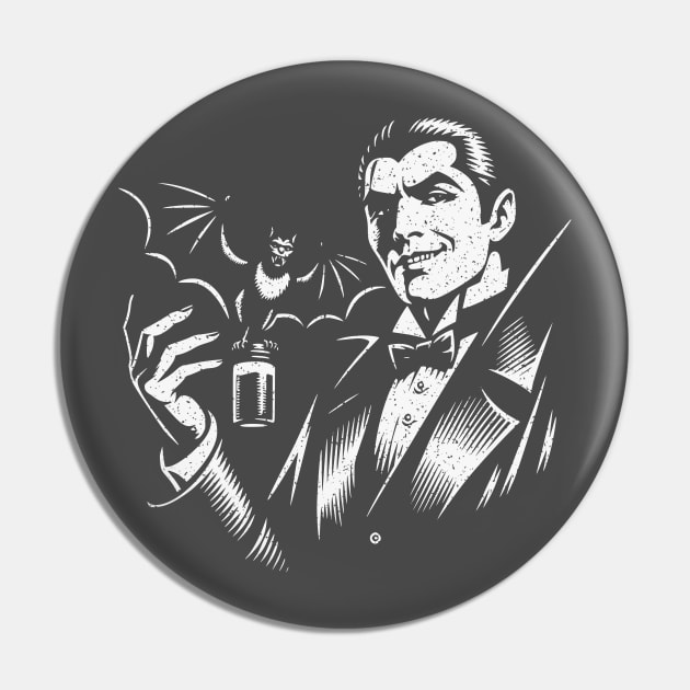 Vampire Bartender Pin by JSnipe