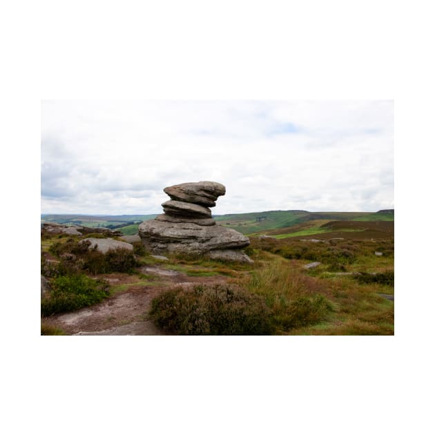 View from Surprise View, Peak District, England by HazelWright